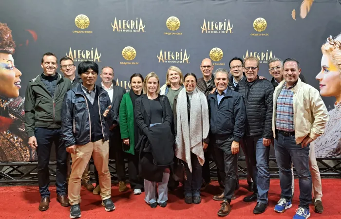 Azbil Europe team @Alegria-Cirque du Soleil